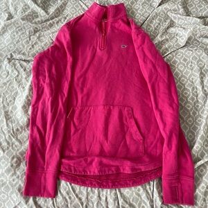 Vineyard Vines Pink Half Zip